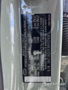 Zdjęcie 10 z 10 samochodu: 2024 HYUNDAI SANTA CRUZ SE VIN:5NTJADDE1RH117408 - miniatura