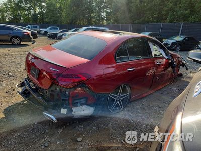 Trzecie zdjęcie samochodu z tyłu: 2023 MERCEDES-BENZ C 300 4MATIC VIN:W1KAF4HB7PR087049 - miniatura
