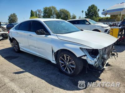 Czwarte zdjęcie samochodu z boku: 2022 HONDA ACCORD EXL VIN:1HGCV1F59NA057646 - miniatura