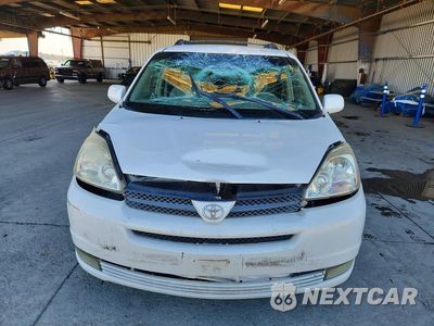 Piąte zdjęcie samochodu w środku: 2005 TOYOTA SIENNA XLE 7 PASSENGER VIN:5TDZA22CX5S296141 - miniatura