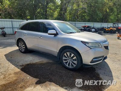 Czwarte zdjęcie samochodu z boku: 2015 ACURA MDX TECHNOLOGY VIN:5FRYD3H44FB005971 - miniatura