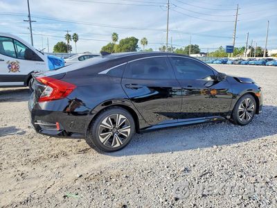 Trzecie zdjęcie samochodu z tyłu: 2017 HONDA CIVIC EX VIN:19XFC1F38HE031881 - miniatura