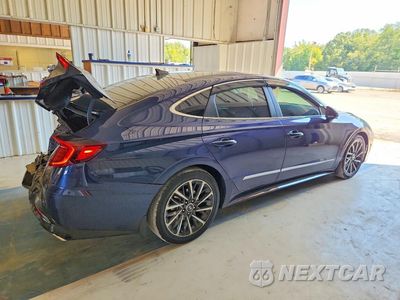 Trzecie zdjęcie samochodu z tyłu: 2022 HYUNDAI SONATA LIMITED VIN:5NPEH4J20NH140324 - miniatura