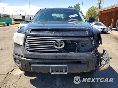 Piąte zdjęcie samochodu w środku: 2014 TOYOTA TUNDRA CREWMAX PLATINUM VIN:5TFAW5F18EX366996 - miniatura