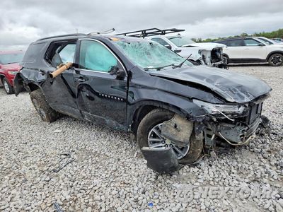 Czwarte zdjęcie samochodu z boku: 2022 CHEVROLET TRAVERSE LT VIN:1GNERGKWXNJ191411 - miniatura