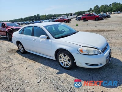 Czwarte zdjęcie samochodu z boku: 2013 CHEVROLET IMPALA LT VIN:2G1WG5E36D1158691 - miniatura