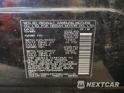 Zdjęcie 13 z 13 samochodu: 2016 NISSAN ROGUE S VIN:KNMAT2MV7GP646165 - miniatura
