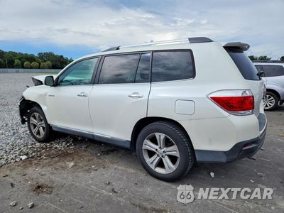 Drugie zdjęcie samochodu z przodu: 2012 TOYOTA HIGHLANDER LIMITED VIN:5TDYK3EH1CS071285 - miniatura