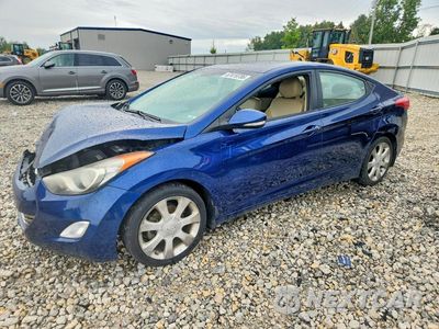 2013 HYUNDAI ELANTRA LIMITED KMHDH4AEXDU568388 - główne zdjęcie licytacji z USA - miniatura
