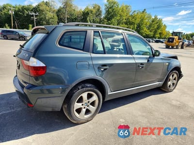 Trzecie zdjęcie samochodu z tyłu: 2007 BMW X3 3.0SI VIN:WBXPC93487WJ01306 - miniatura