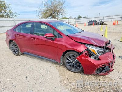 Czwarte zdjęcie samochodu z boku: 2024 TOYOTA COROLLA HYBRID SE VIN:JTDBCMFE6RJ019475 - miniatura