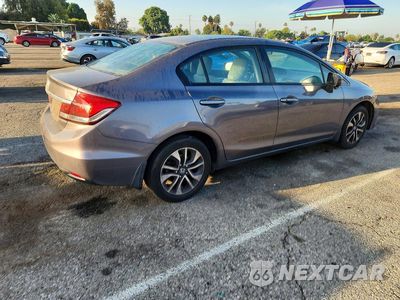 Trzecie zdjęcie samochodu z tyłu: 2015 HONDA CIVIC EX VIN:19XFB2F8XFE098418 - miniatura