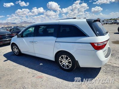 Drugie zdjęcie samochodu z przodu: 2012 HONDA ODYSSEY EXL VIN:5FNRL5H62CB108923 - miniatura