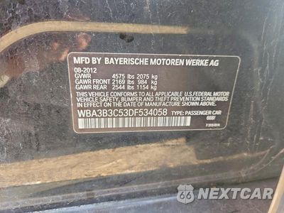 Zdjęcie 12 z 12 samochodu: 2013 BMW 328 XI VIN:WBA3B3C53DF534058 - miniatura