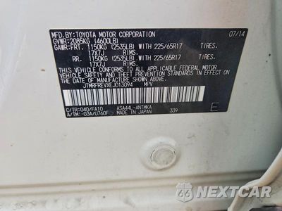 Zdjęcie 13 z 13 samochodu: 2014 TOYOTA RAV4 XLE VIN:JTMRFREVXEJ013094 - miniatura