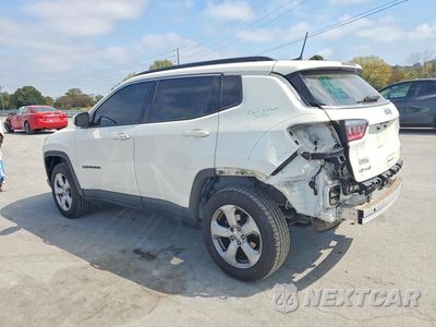 Drugie zdjęcie samochodu z przodu: 2019 JEEP COMPASS LATITUDE VIN:3C4NJDBB3KT812844 - miniatura