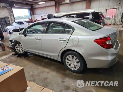 Drugie zdjęcie samochodu z przodu: 2012 HONDA CIVIC LX VIN:2HGFB2F5XCH303050 - miniatura