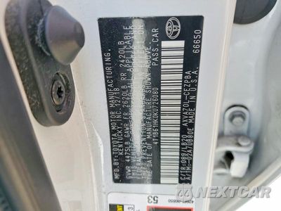 Zdjęcie 12 z 12 samochodu: 2019 TOYOTA CAMRY XSE VIN:4T1B61HK0KU726080 - miniatura