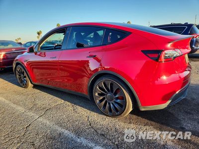 Drugie zdjęcie samochodu z przodu: 2022 TESLA MODEL Y VIN:7SAYGDEF0NF520617 - miniatura