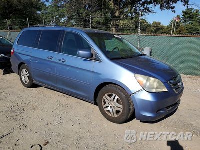 Czwarte zdjęcie samochodu z boku: 2007 HONDA ODYSSEY EXL VIN:5FNRL387X7B107425 - miniatura
