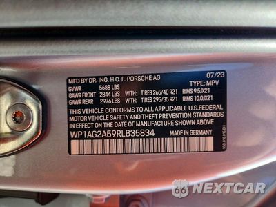 Zdjęcie 12 z 12 samochodu: 2024 PORSCHE MACAN S VIN:WP1AG2A59RLB35834 - miniatura