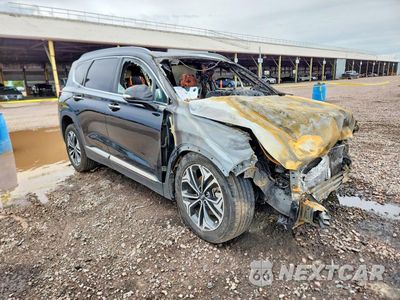 Czwarte zdjęcie samochodu z boku: 2020 HYUNDAI SANTA FE LIMITED 2.0T VIN:5NMS53AA3LH181201 - miniatura