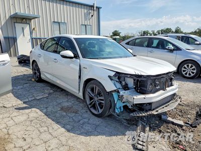 Czwarte zdjęcie samochodu z boku: 2023 ACURA INTEGRA A-SPEC TECH VIN:19UDE4H67PA019041 - miniatura