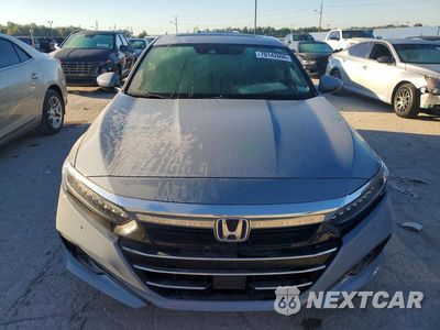 Piąte zdjęcie samochodu w środku: 2021 HONDA ACCORD TOURING HYBRID VIN:1HGCV3F9XMA016536 - miniatura