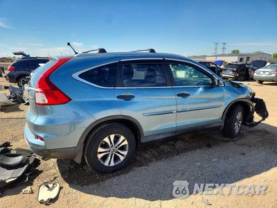 Trzecie zdjęcie samochodu z tyłu: 2015 HONDA CR-V LX VIN:2HKRM4H31FH601947 - miniatura