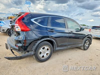 Trzecie zdjęcie samochodu z tyłu: 2015 HONDA CR-V LX VIN:3CZRM3H37FG700026 - miniatura