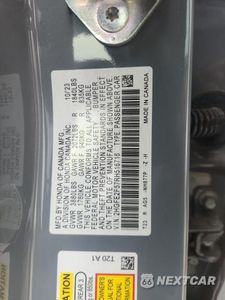 Zdjęcie 12 z 12 samochodu: 2024 HONDA CIVIC SPORT VIN:2HGFE2F57RH516716 - miniatura