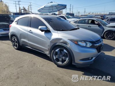 Czwarte zdjęcie samochodu z boku: 2018 HONDA HR-V EXL VIN:3CZRU5H75JM709879 - miniatura