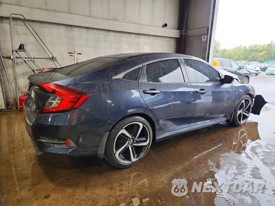 Trzecie zdjęcie samochodu z tyłu: 2016 HONDA CIVIC LX VIN:19XFC2F52GE203988 - miniatura