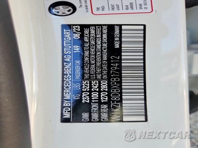 Zdjęcie 12 z 12 samochodu: 2023 MERCEDES-BENZ E 350 VIN:W1KZF8DBXPB179412 - miniatura