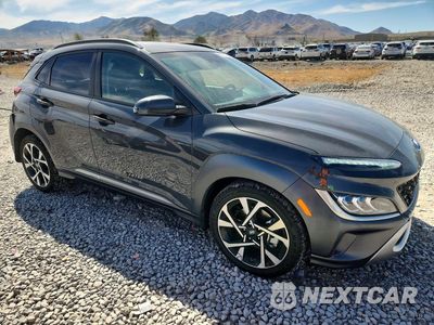 Czwarte zdjęcie samochodu z boku: 2023 HYUNDAI KONA LIMITED VIN:KM8K5CA32PU009205 - miniatura