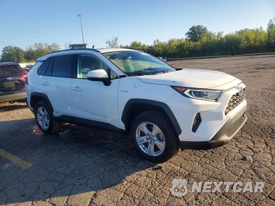 Czwarte zdjęcie samochodu z boku: 2020 TOYOTA RAV4 HYBRID XLE VIN:2T3RWRFV8LW077907 - miniatura