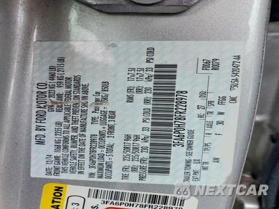 Zdjęcie 12 z 12 samochodu: 2015 FORD FUSION SE VIN:3FA6P0H78FR228978 - miniatura