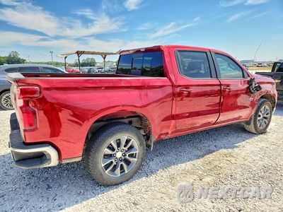 Trzecie zdjęcie samochodu z tyłu: 2024 CHEVROLET SILVERADO K1500 LT VIN:1GCUDDED1RZ133027 - miniatura