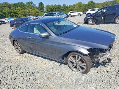 Czwarte zdjęcie samochodu z boku: 2017 MERCEDES-BENZ C 300 4MATIC VIN:WDDWJ4KB7HF369112 - miniatura