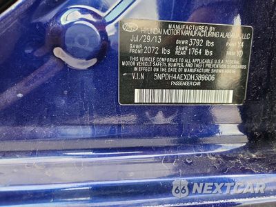 Zdjęcie 12 z 12 samochodu: 2013 HYUNDAI ELANTRA GLS VIN:5NPDH4AEXDH389606 - miniatura