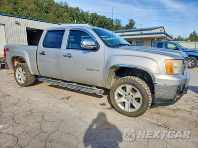 Czwarte zdjęcie samochodu z boku: 2011 GMC SIERRA K1500 SLE VIN:3GTP2VE37BG338003 - miniatura