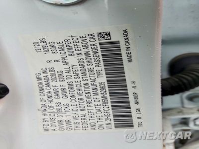 Zdjęcie 12 z 12 samochodu: 2021 HONDA CIVIC SPORT VIN:2HGFC2F85MH529635 - miniatura