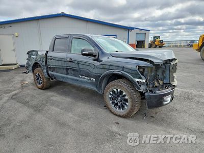 Czwarte zdjęcie samochodu z boku: 2019 NISSAN TITAN PRO-4X VIN:1N6AA1E59KN519448 - miniatura