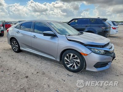 Czwarte zdjęcie samochodu z boku: 2017 HONDA CIVIC EX VIN:19XFC2F78HE045434 - miniatura