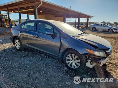 Czwarte zdjęcie samochodu z boku: 2012 HONDA CIVIC LX VIN:19XFB2F55CE091765 - miniatura