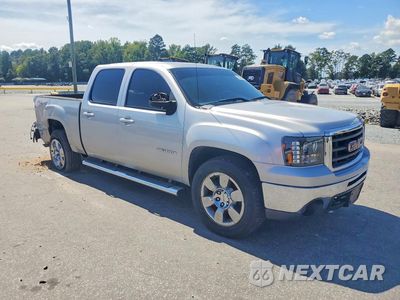 Czwarte zdjęcie samochodu z boku: 2011 GMC SIERRA K1500 SLT VIN:3GTP2WE31BG266673 - miniatura