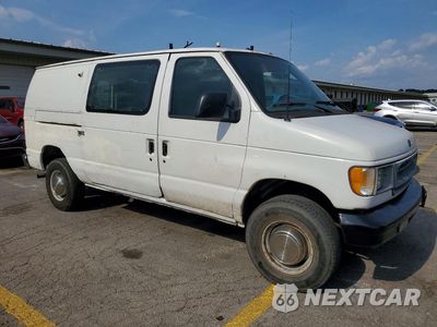 Czwarte zdjęcie samochodu z boku: 2000 FORD E250 DELIVERY VAN VIN:1FTNE2429YHB50068 - miniatura
