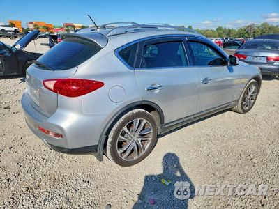 Trzecie zdjęcie samochodu z tyłu: 2017 INFINITI QX50 BASE VIN:JN1BJ0RR4HM406782 - miniatura