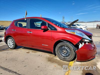 Czwarte zdjęcie samochodu z boku: 2013 NISSAN LEAF S VIN:1N4AZ0CP0DC423996 - miniatura