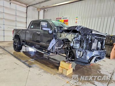 Czwarte zdjęcie samochodu z boku: 2020 GMC SIERRA K2500 DENALI VIN:1GT49REYXLF306196 - miniatura